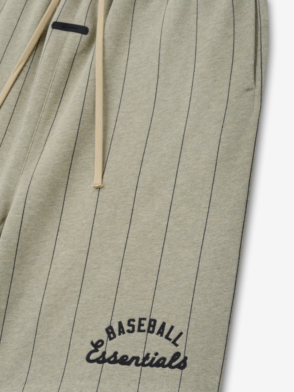 MLB 90s Sweatshort - Seal Heather W Black Pinstripes - Image 3
