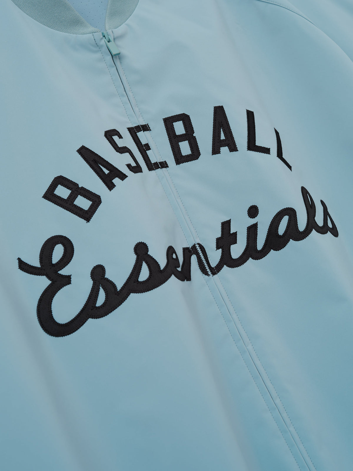 MLB Full Zip Bomber - Stone Blue - Image 4