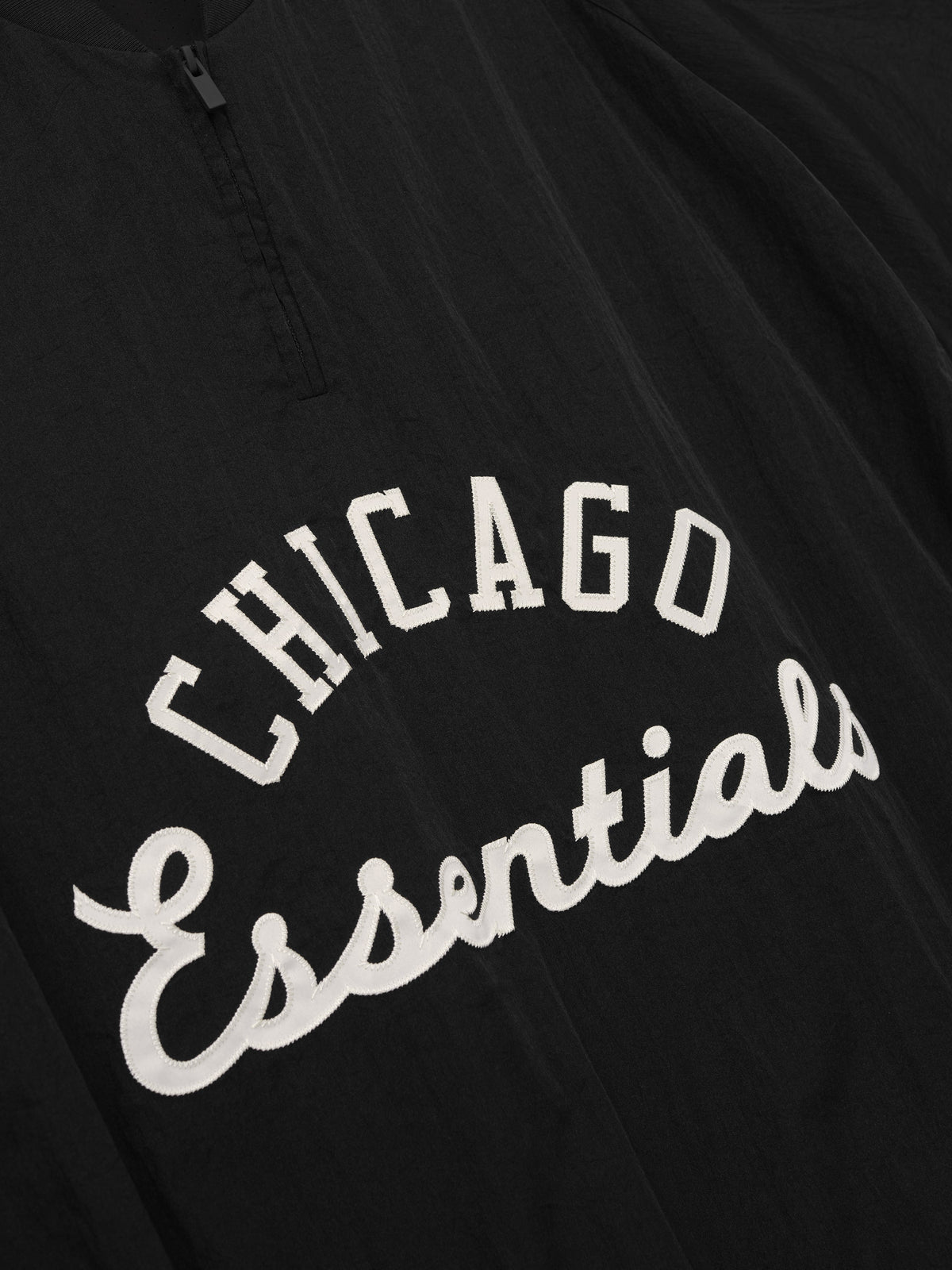 White Sox Half Zip Pullover - Black - Image 5