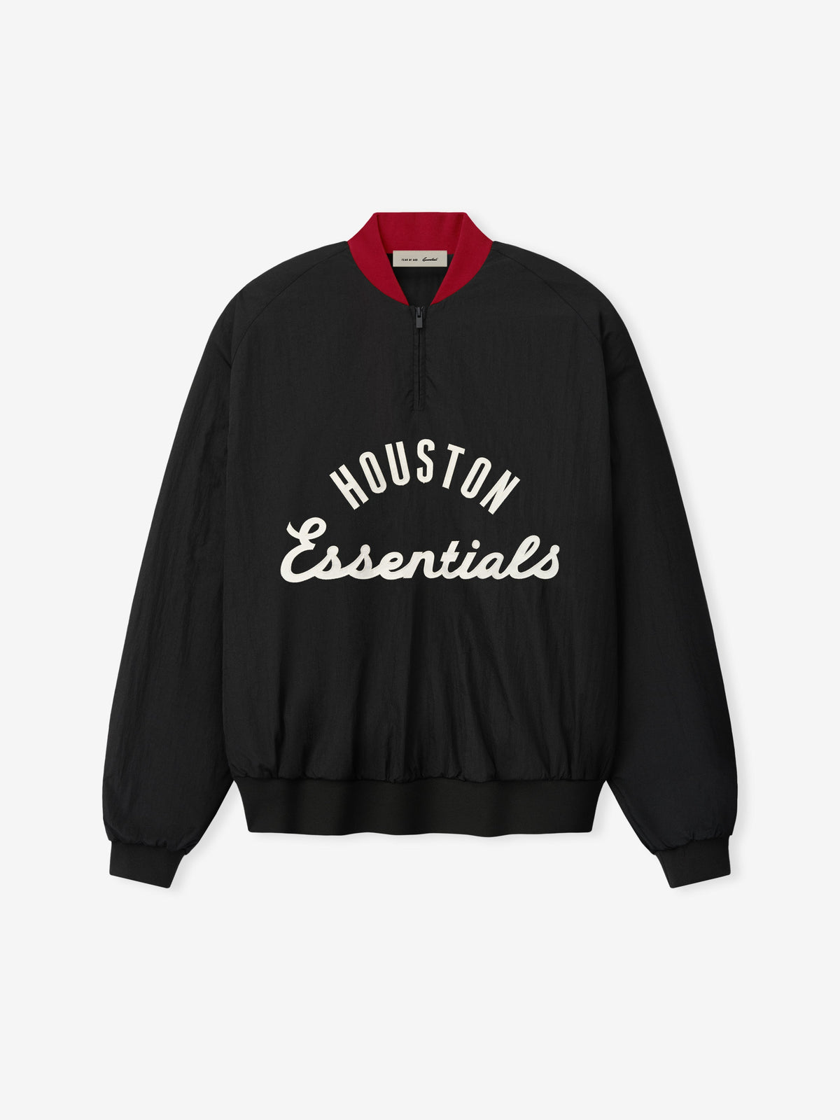 Astros Half Zip Pullover - Black - Image 3