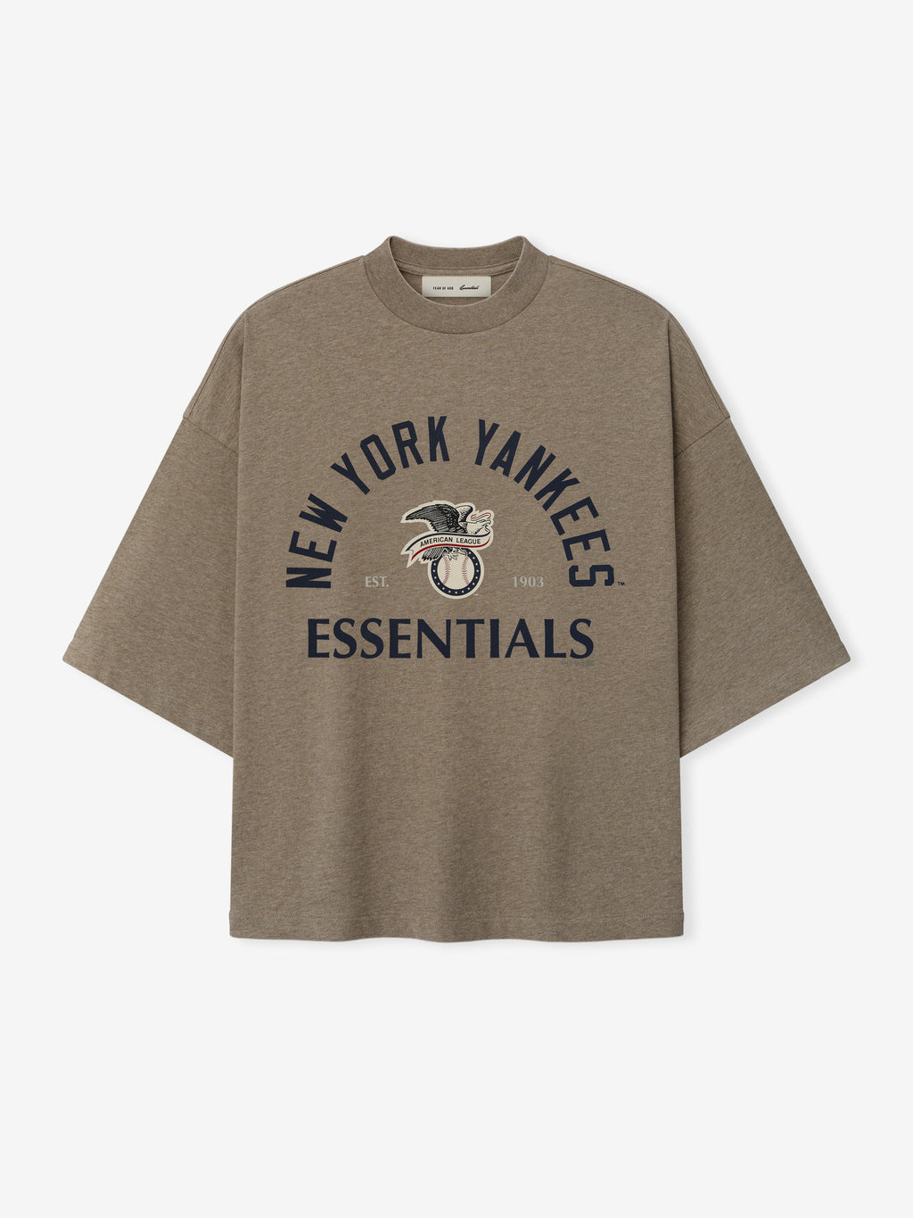 Yankees American League Merch Tee - Homestead Heather - Image 2