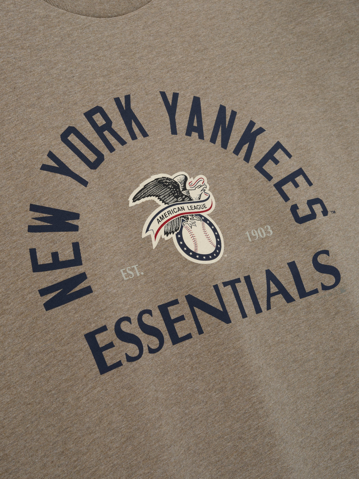 Yankees American League Merch Tee - Homestead Heather - Image 4