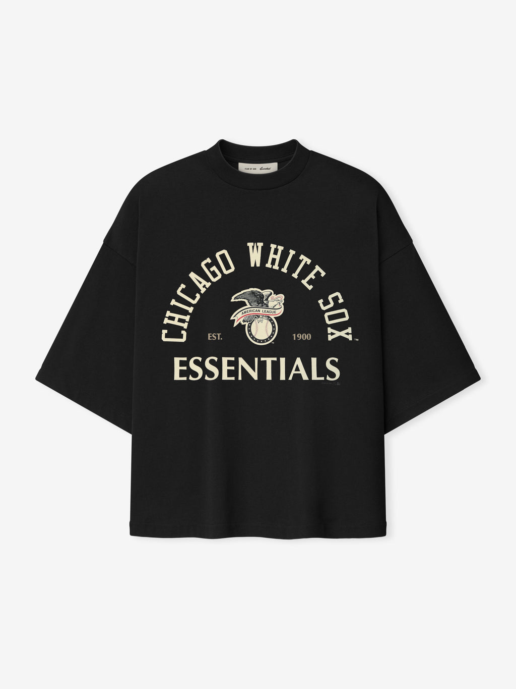 White Sox American League Merch Tee - Black - Image 2