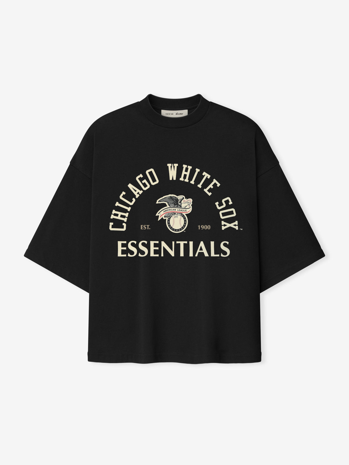 White Sox American League Merch Tee - Black - Image 2