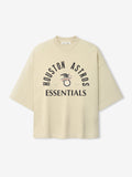 Astros American League Merch Tee - Sandstone - Image 1