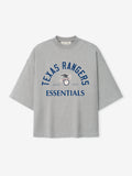 Rangers American League Merch Tee - Concrete Heather - Image 1