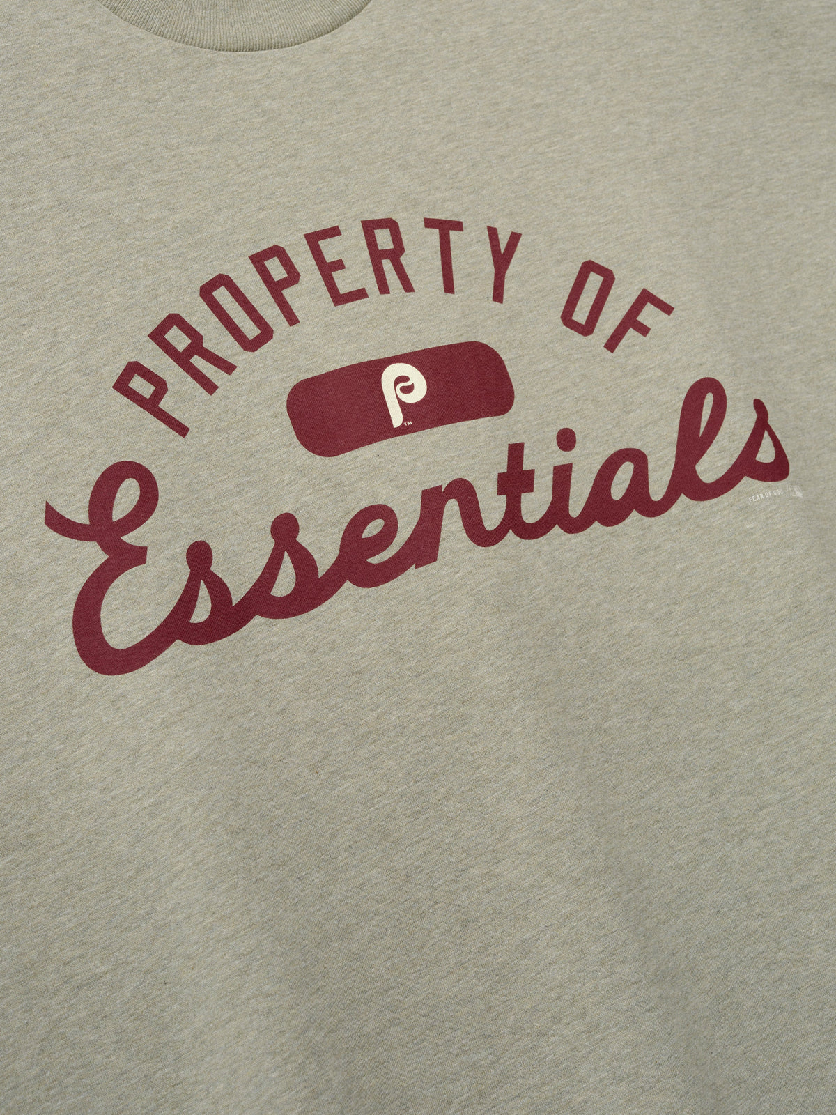 Phillies Merch Tee - Seal Heather - Image 5