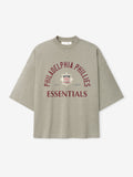 Phillies National League Merch Tee - Seal Heather - Image 1