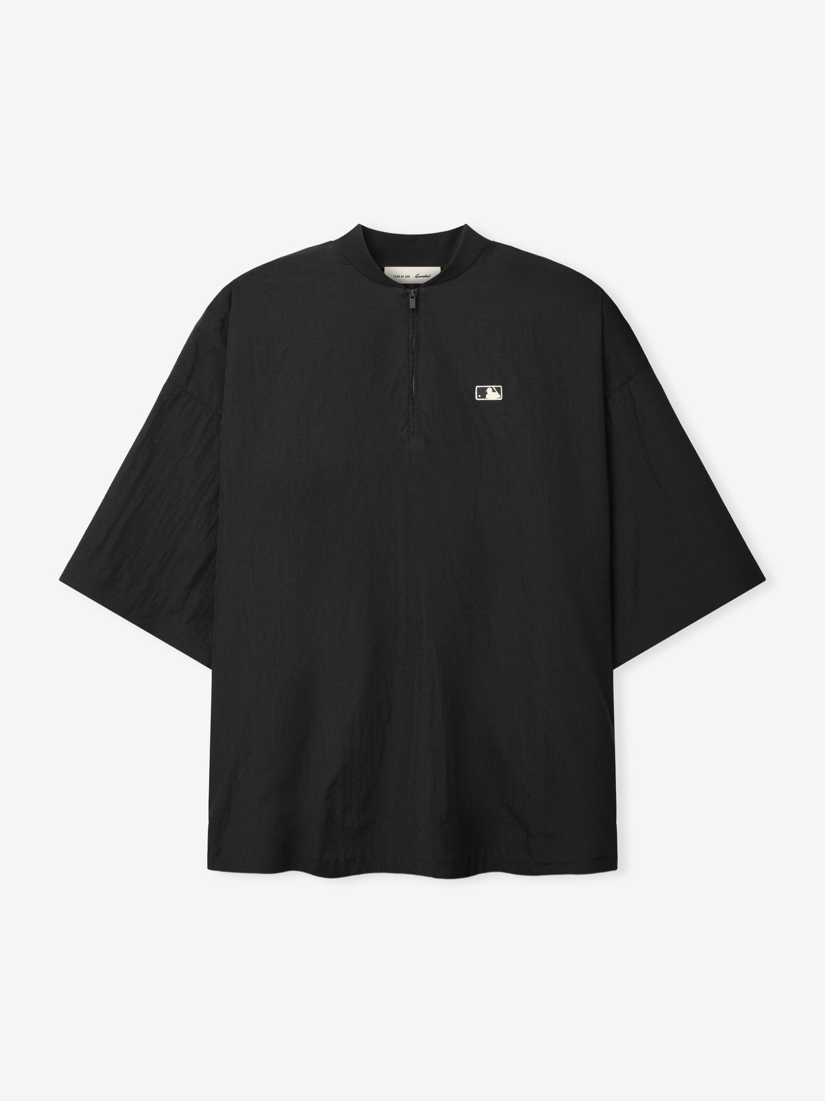 MLB 3/4 Sleeve Pullover - Black - Image 1