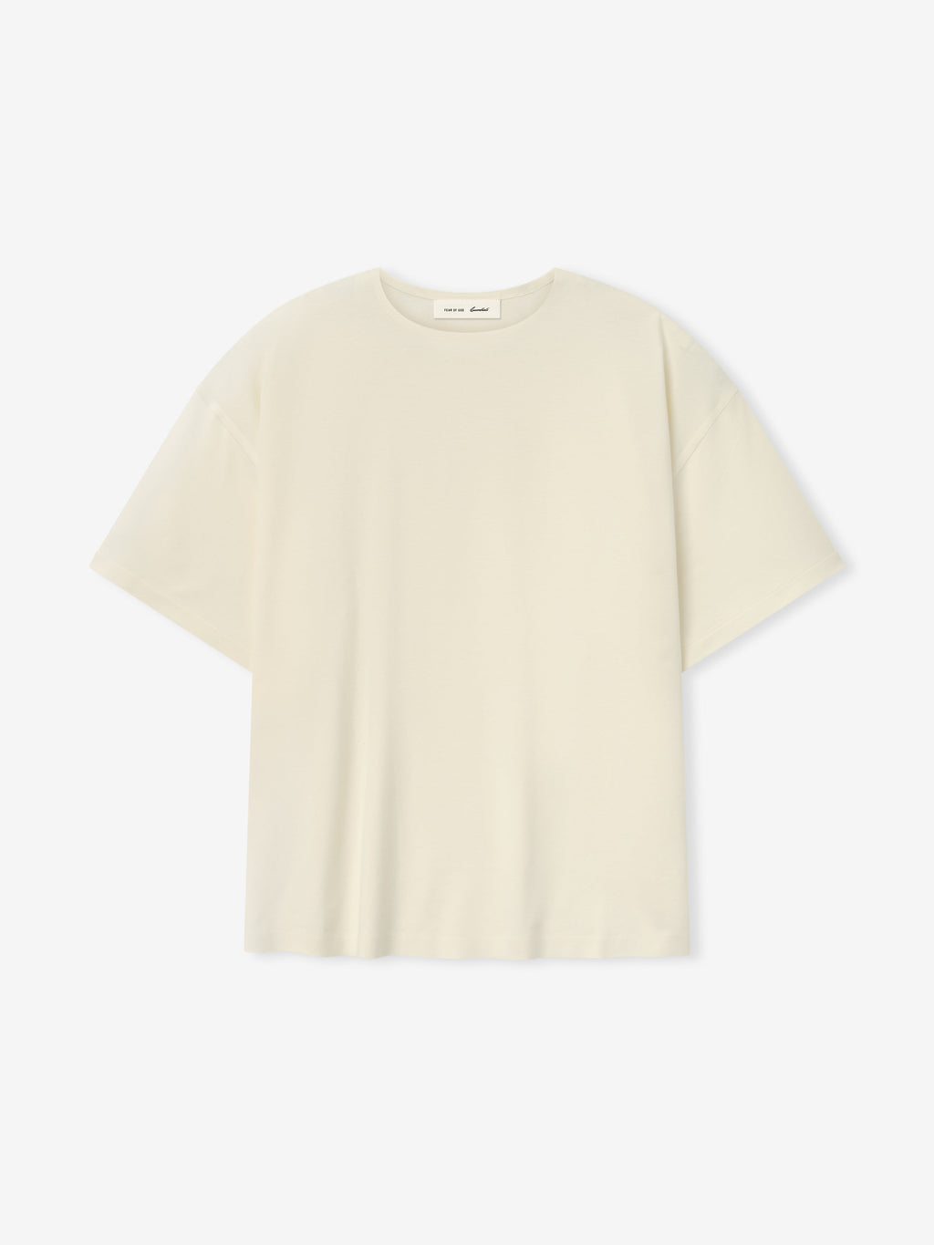 Ponte Modern Tee Relaxed Fit - Ivory - Image 1