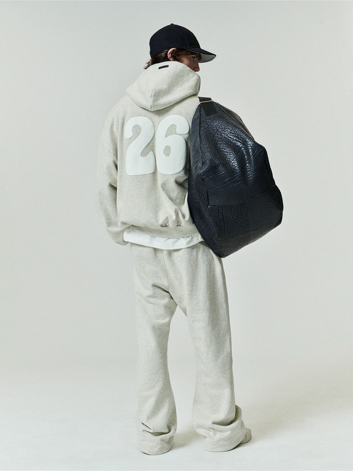 90s Zip-Up Hoodie - Washed Vanilla Heather - Image 2