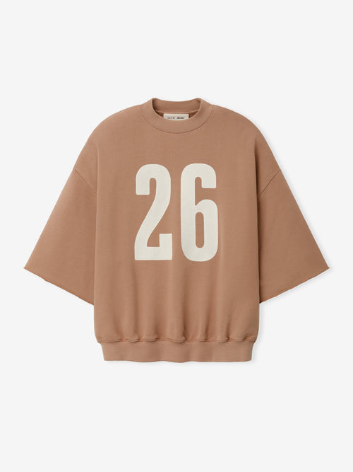 3/4 Sleeve Crewneck - Washed Ginger - Image 1