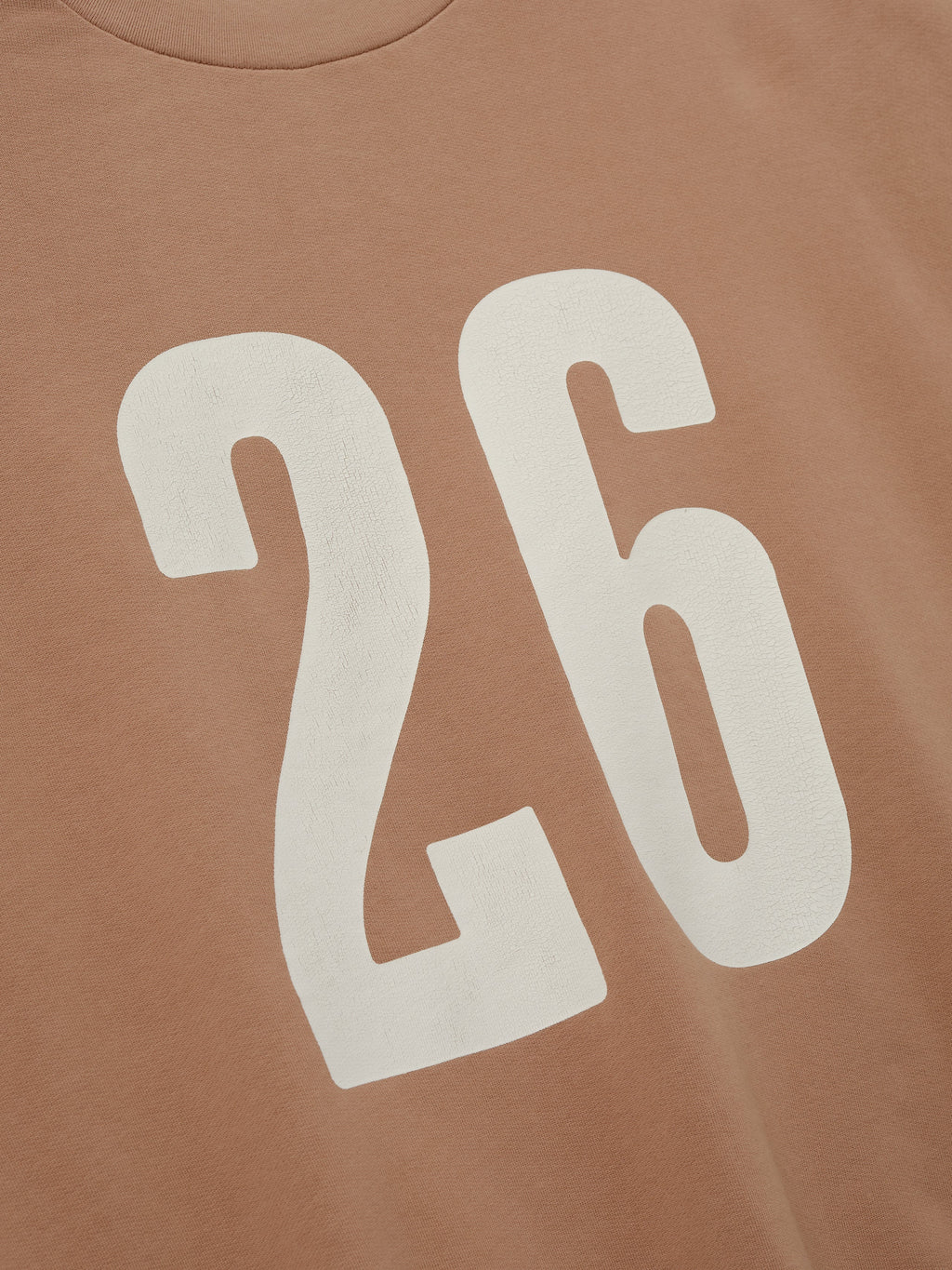 3/4 Sleeve Crewneck - Washed Ginger - Image 3