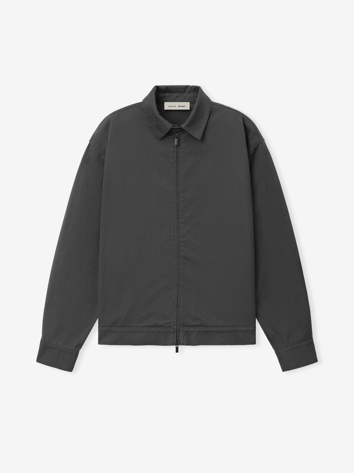 Cotton Twill Work Jacket - Iron Grey - Image 1