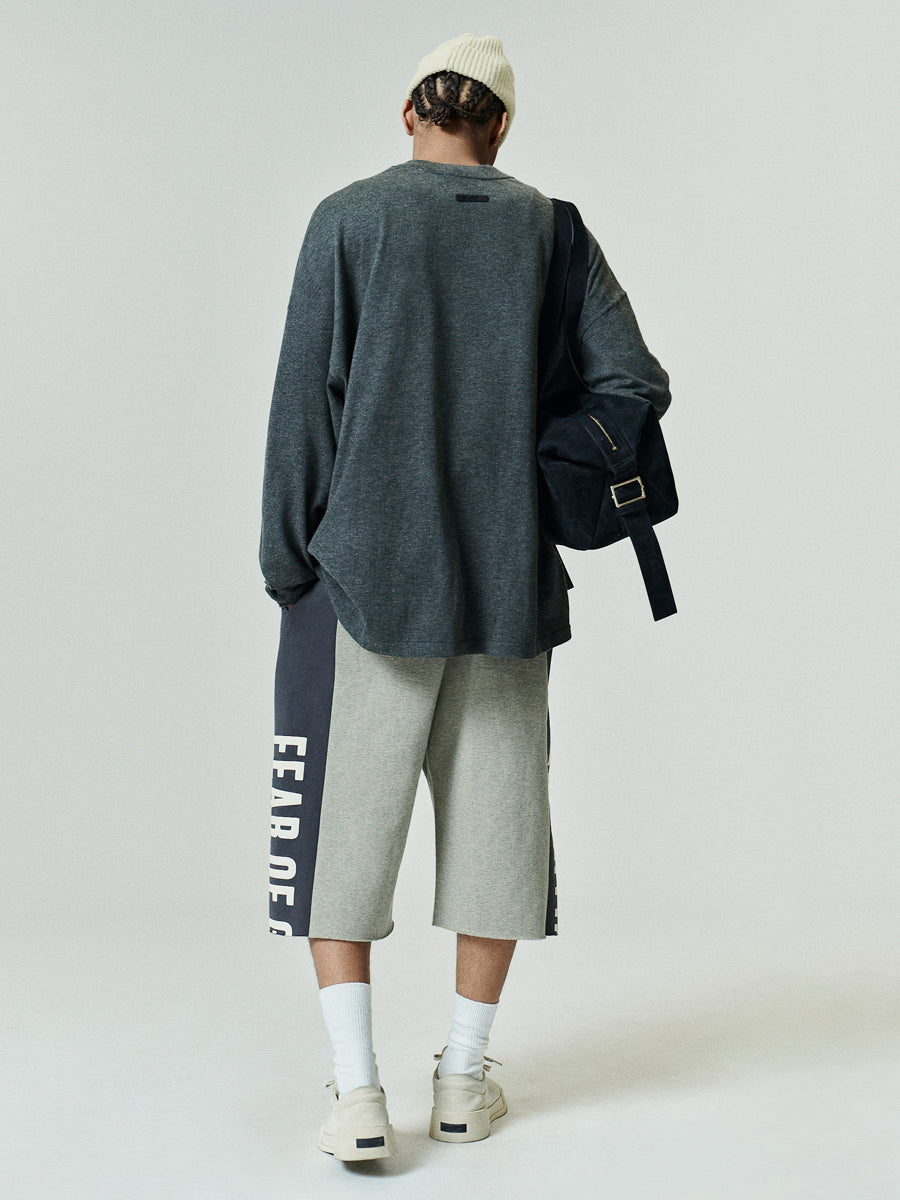 Soft Knit Long Sleeve Tee - Iron Grey - Image 2