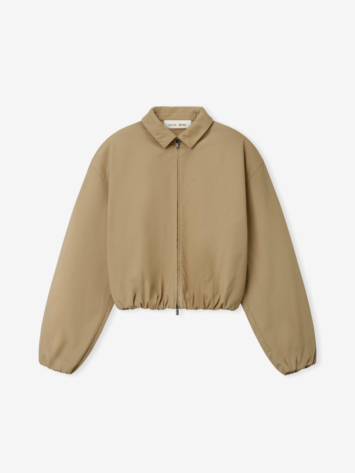 Womens Cotton Twill Work Jacket - Dune - Image 1
