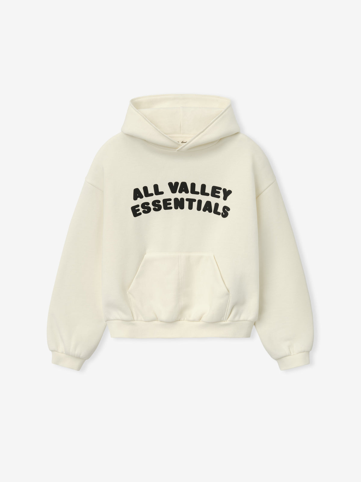 Kids 90s Hoodie - Ivory - Image 1