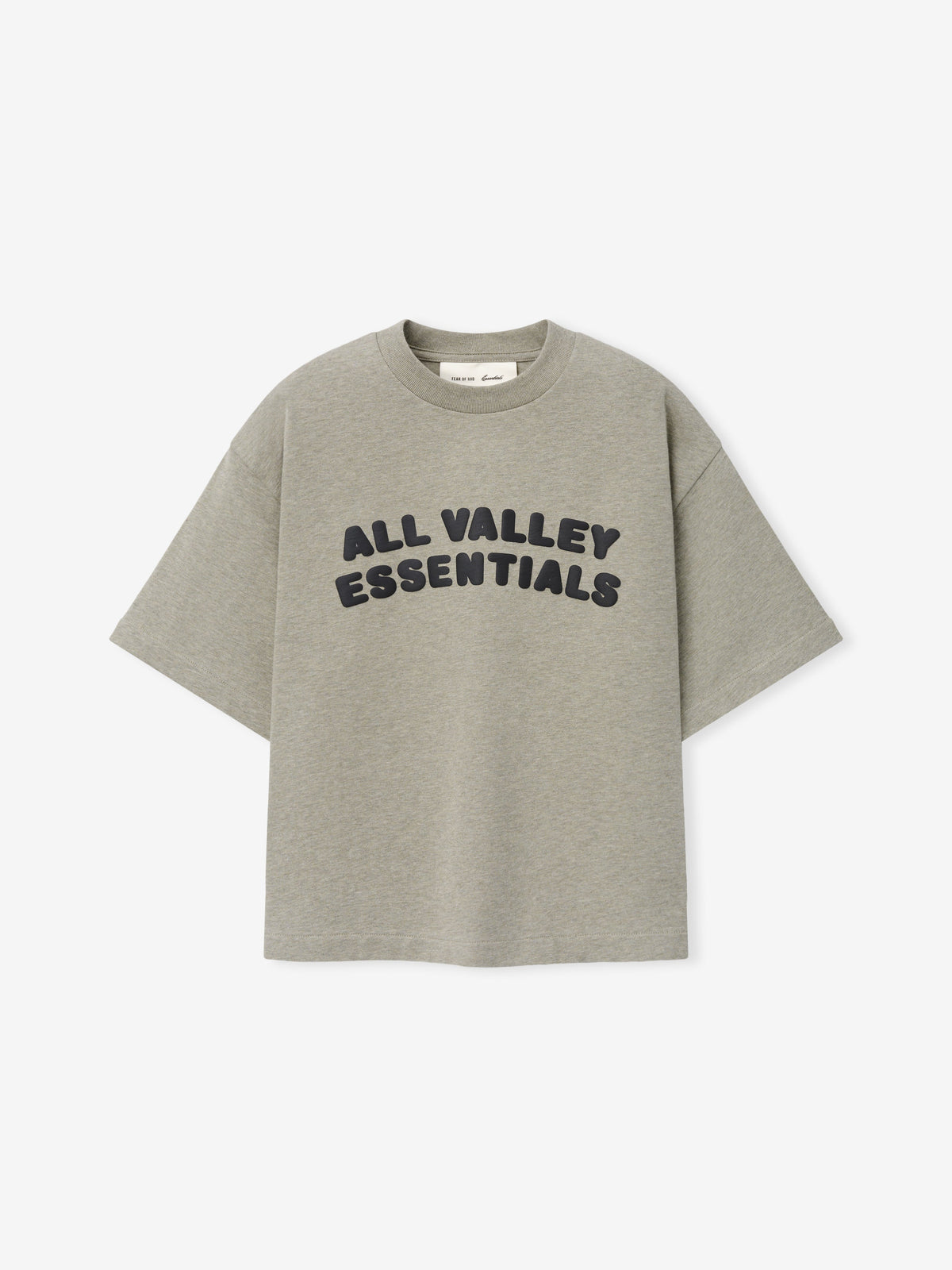 Kids Merch Tee Boxy Fit - Seal Heather - Image 1