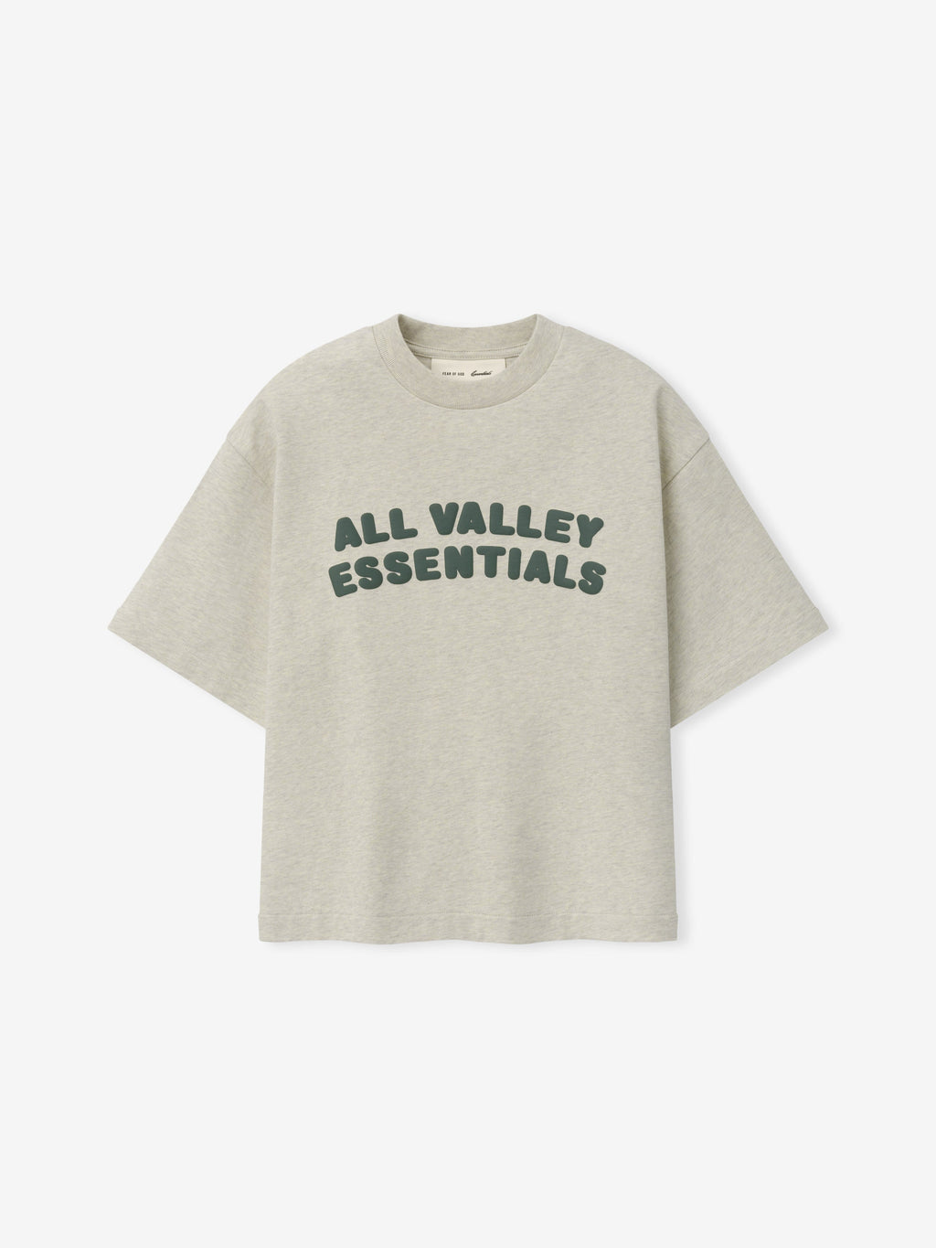 Kids Merch Tee Boxy Fit - Vanilla Heather - Image 1