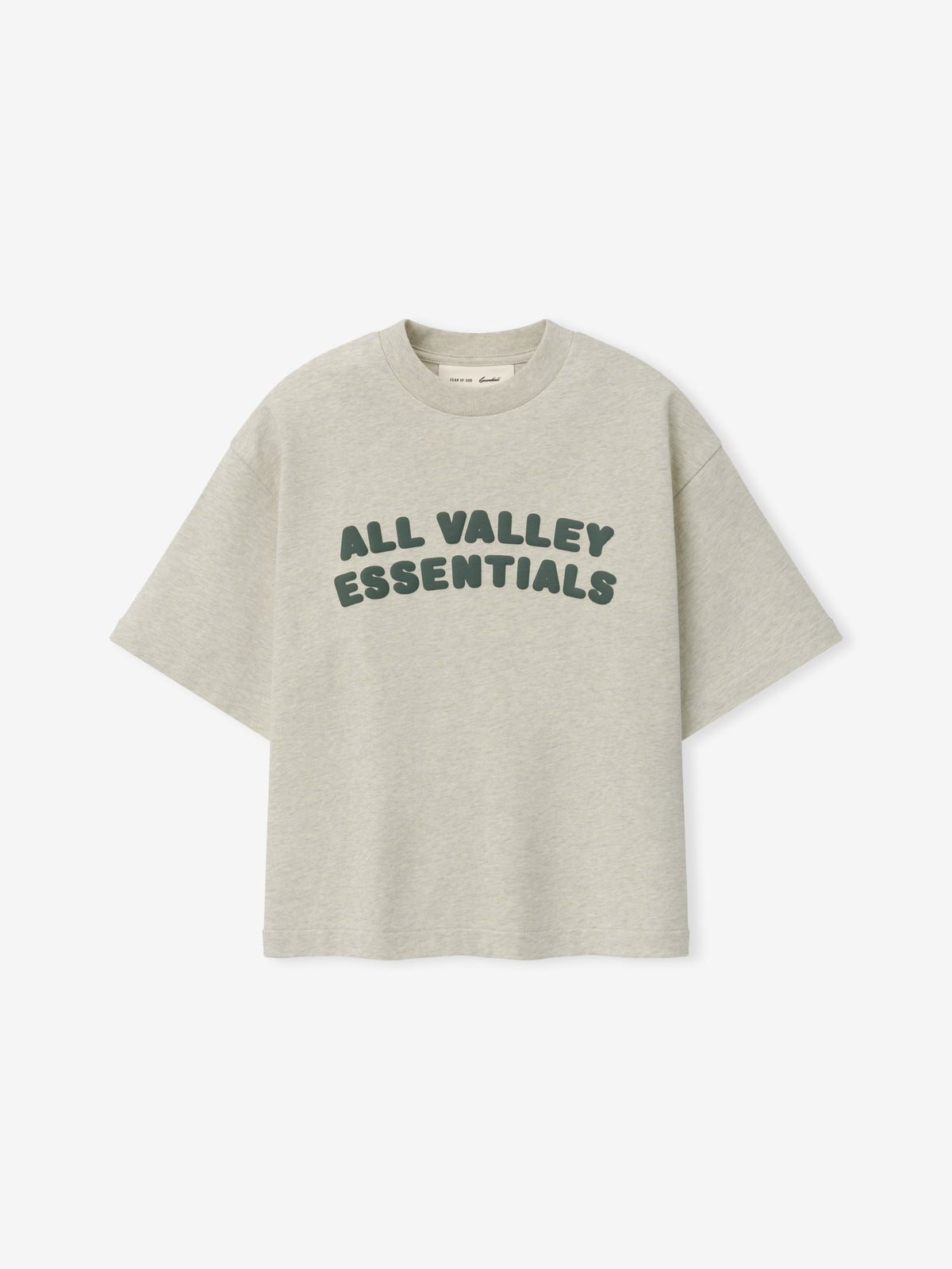 Kids Merch Tee Boxy Fit - Vanilla Heather - Image 1