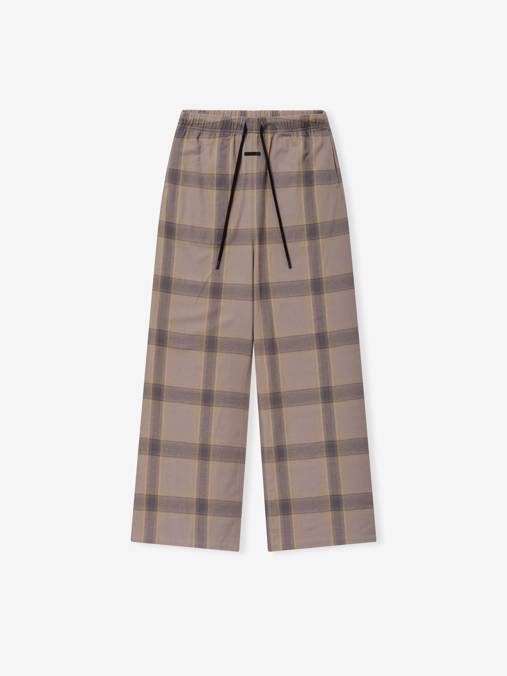 Womens Flannel Lounge Pant - Seal Plaid - Image 1