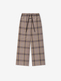 Womens Flannel Lounge Pant - Seal Plaid - Image 1
