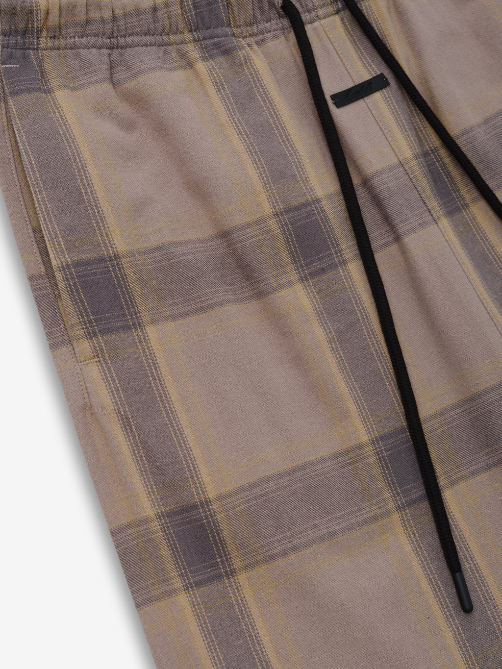 Womens Flannel Lounge Pant - Seal Plaid - Image 3