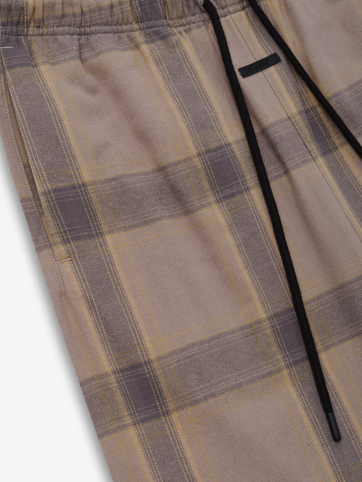Womens Flannel Lounge Pant - Seal Plaid - Image 3