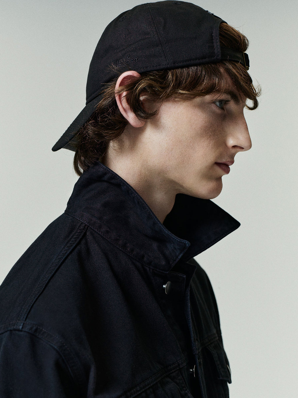 Classic Denim Jacket - Overdyed Black - Image 1