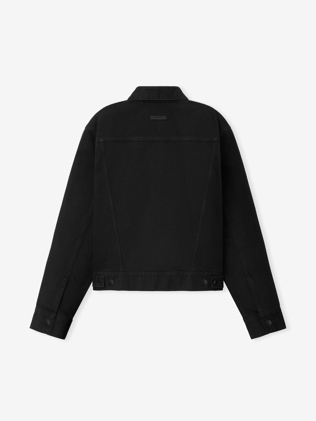 Classic Denim Jacket - Overdyed Black - Image 4
