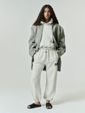 Womens Classic Fleece Sweatpant - Washed Vanilla Heather - Image 1