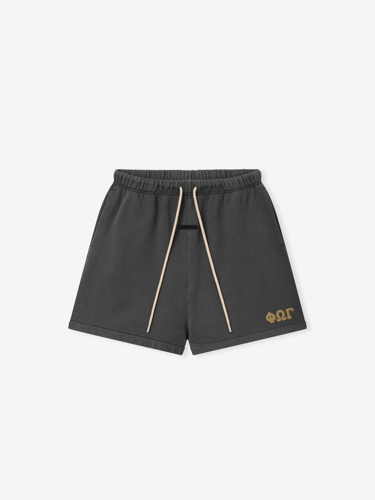Classic Sweatshort - Washed Iron Grey - Image 1