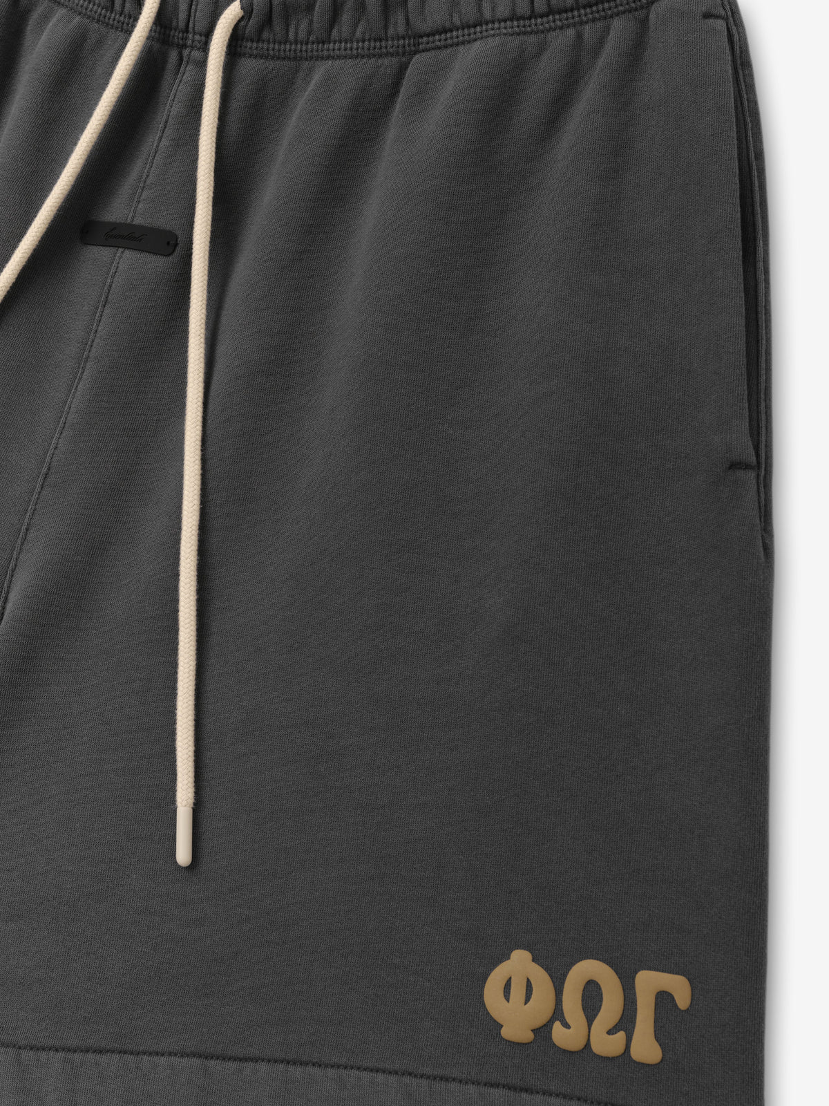 Classic Sweatshort - Washed Iron Grey - Image 3