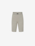 Womens Rib Knit Biker Short - Seal - Image 1