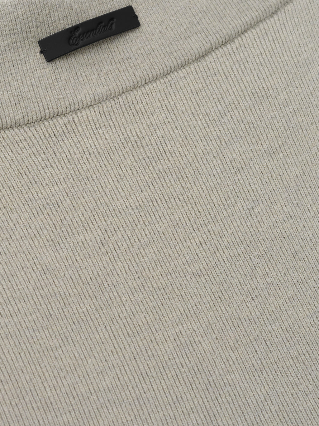 Womens Rib Knit Biker Short - Seal - Image 5