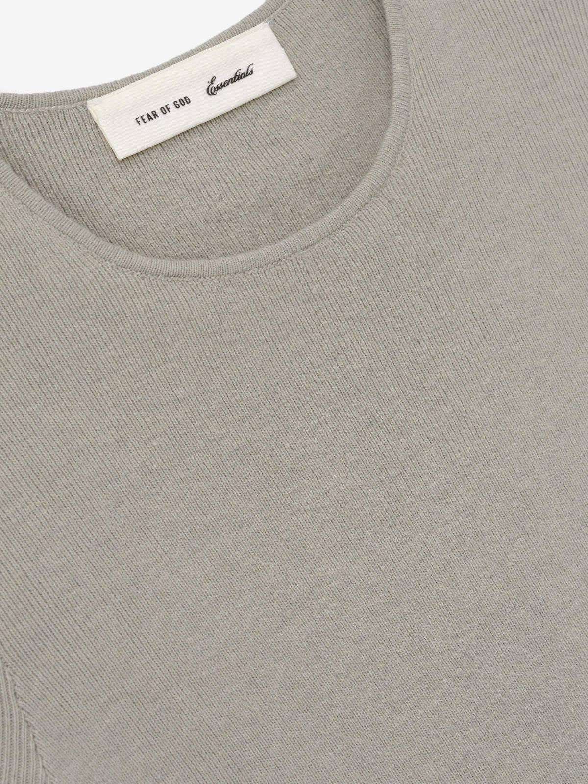 Womens Rib Knit Dress - Seal - Image 3