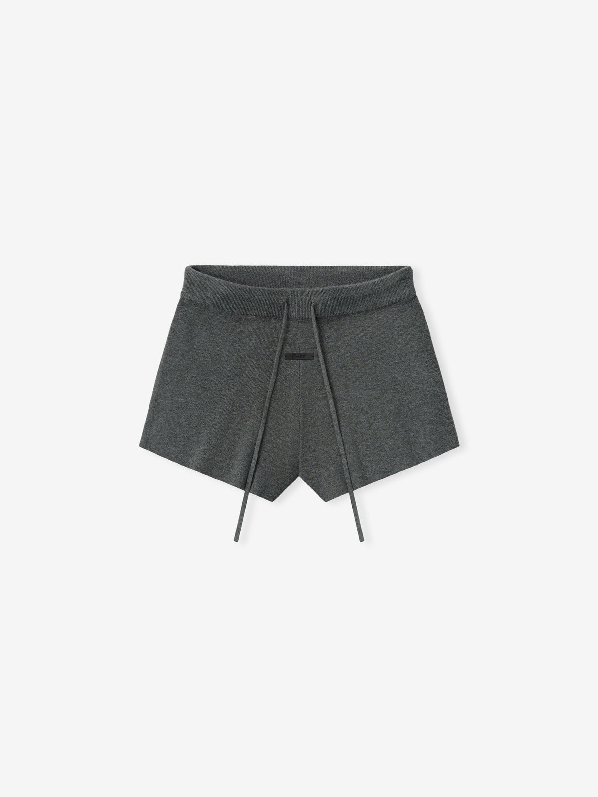 Womens Soft Knit Running Short - Iron Grey - Image 1