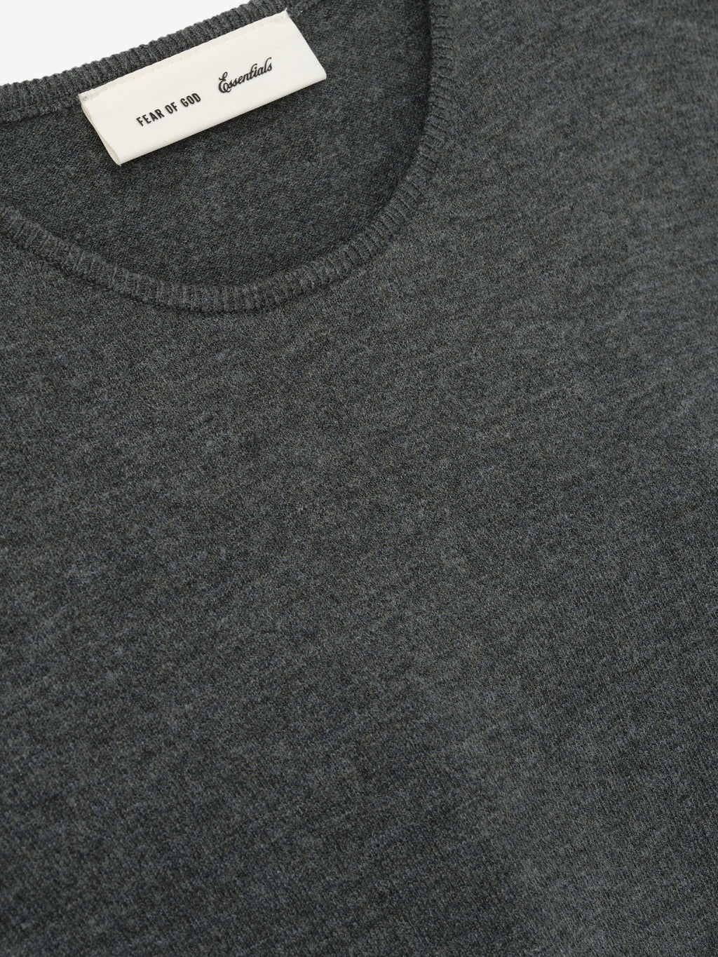 Womens Soft Knit Slim Longsleeve - Iron Grey - Image 3