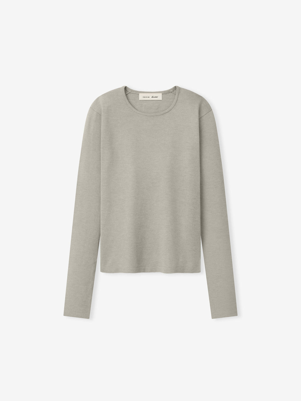 Womens Soft Knit Slim Longsleeve - Seal - Image 1
