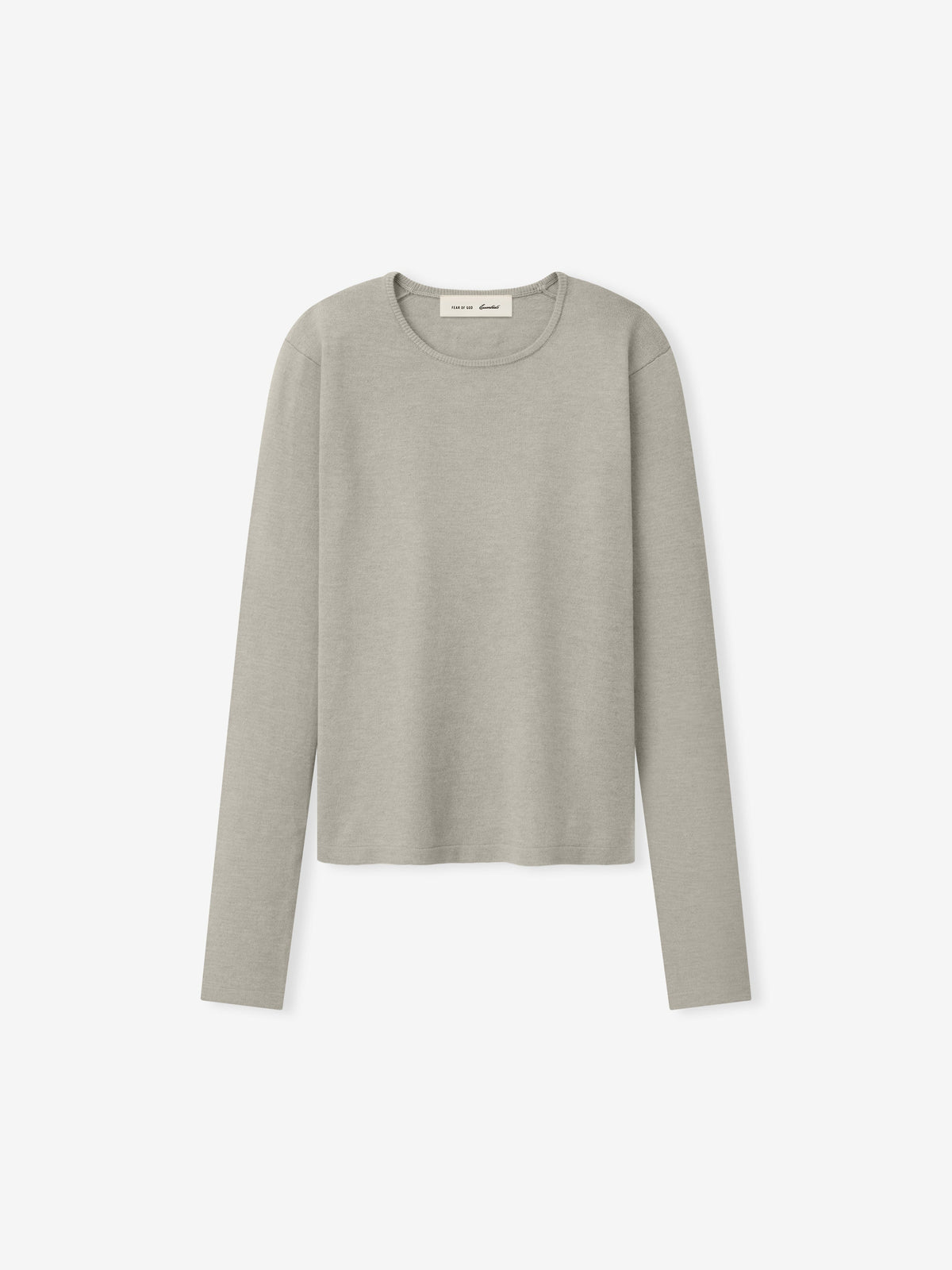 Womens Soft Knit Slim Longsleeve - Seal - Image 1