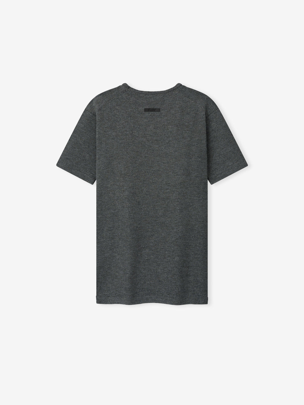 Womens Soft Knit Slim Classic Tee - Iron Grey - Image 2