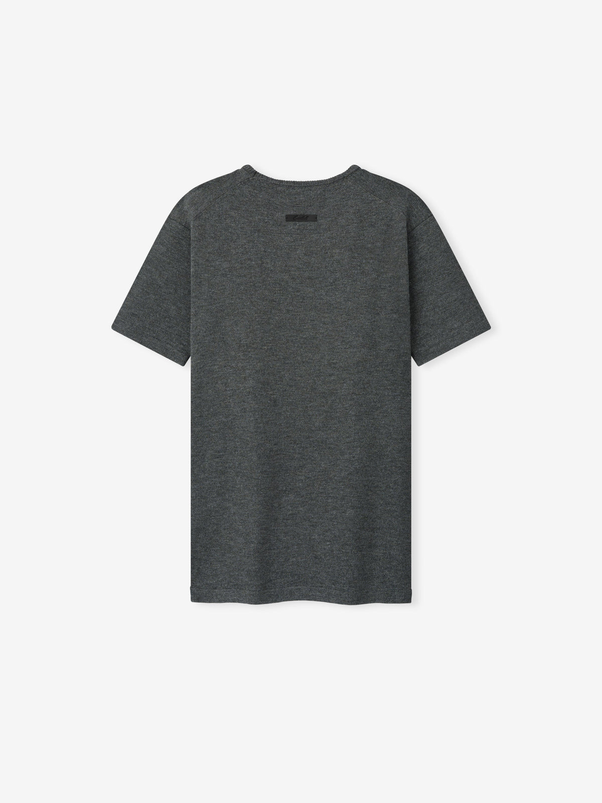 Womens Soft Knit Slim Classic Tee - Iron Grey - Image 2