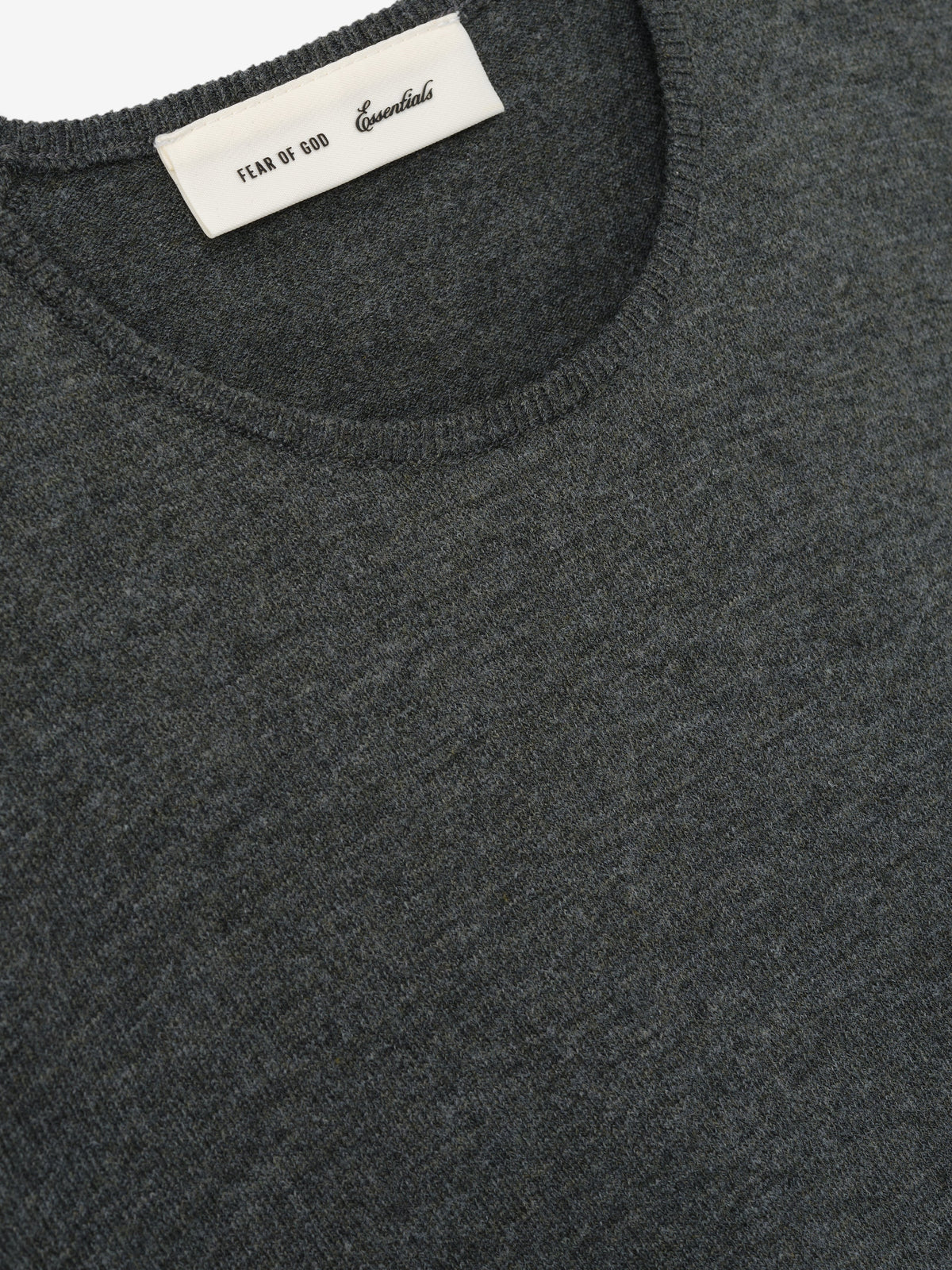 Womens Soft Knit Slim Classic Tee - Iron Grey - Image 3