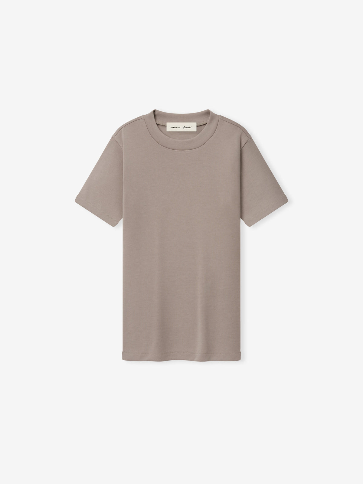 Womens Soft Rib Fitted T-Shirt - Seal - Image 1