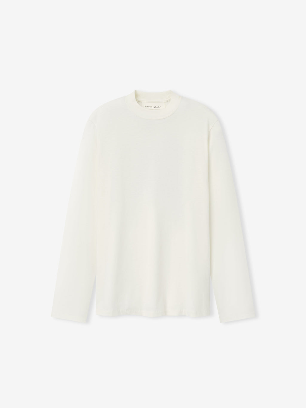 Womens Tri-Blend Classic Fit Long Sleeve Tee - Ivory - Image 1