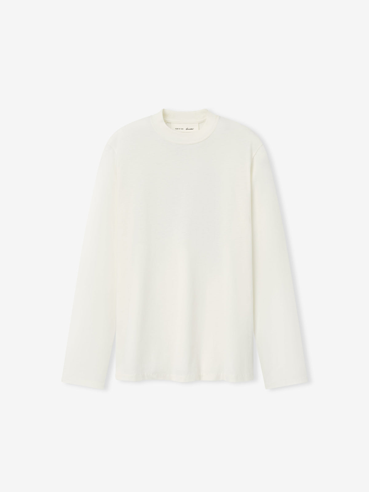 Womens Tri-Blend Classic Fit Long Sleeve Tee - Ivory - Image 1