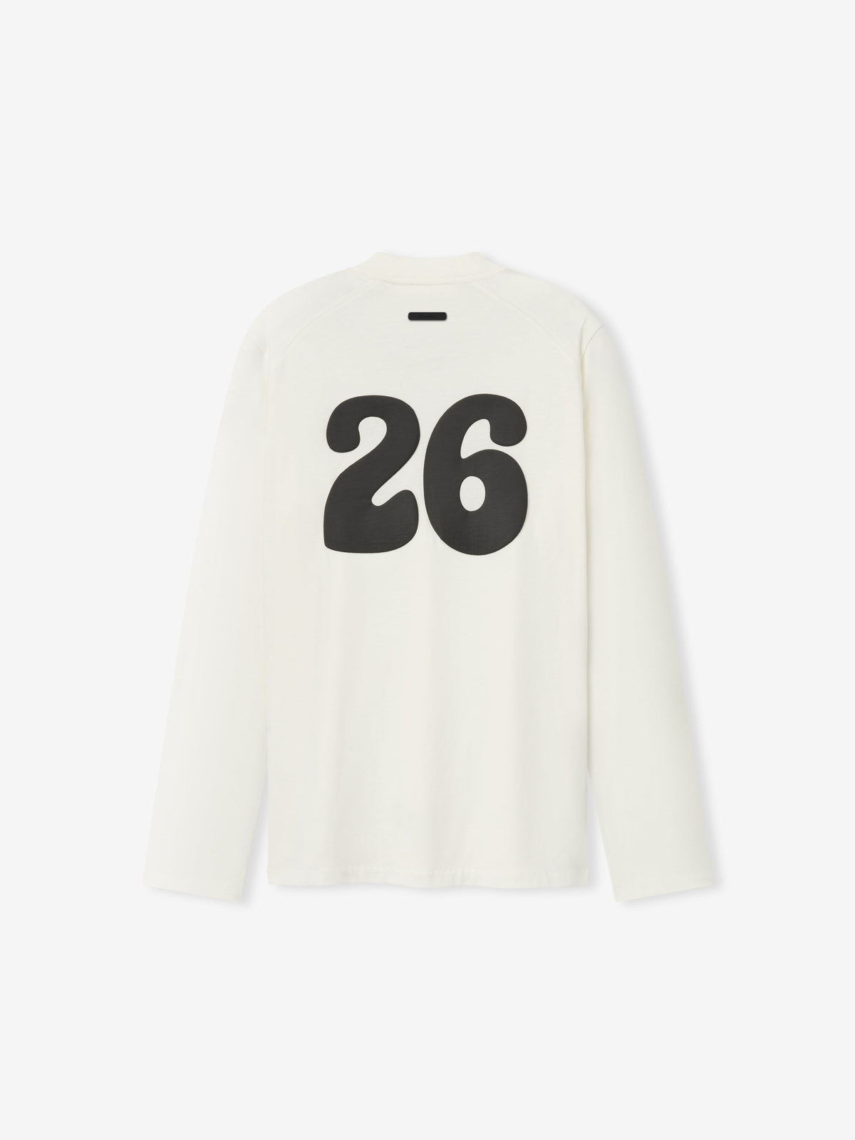 Womens Tri-Blend Classic Fit Long Sleeve Tee - Ivory - Image 2