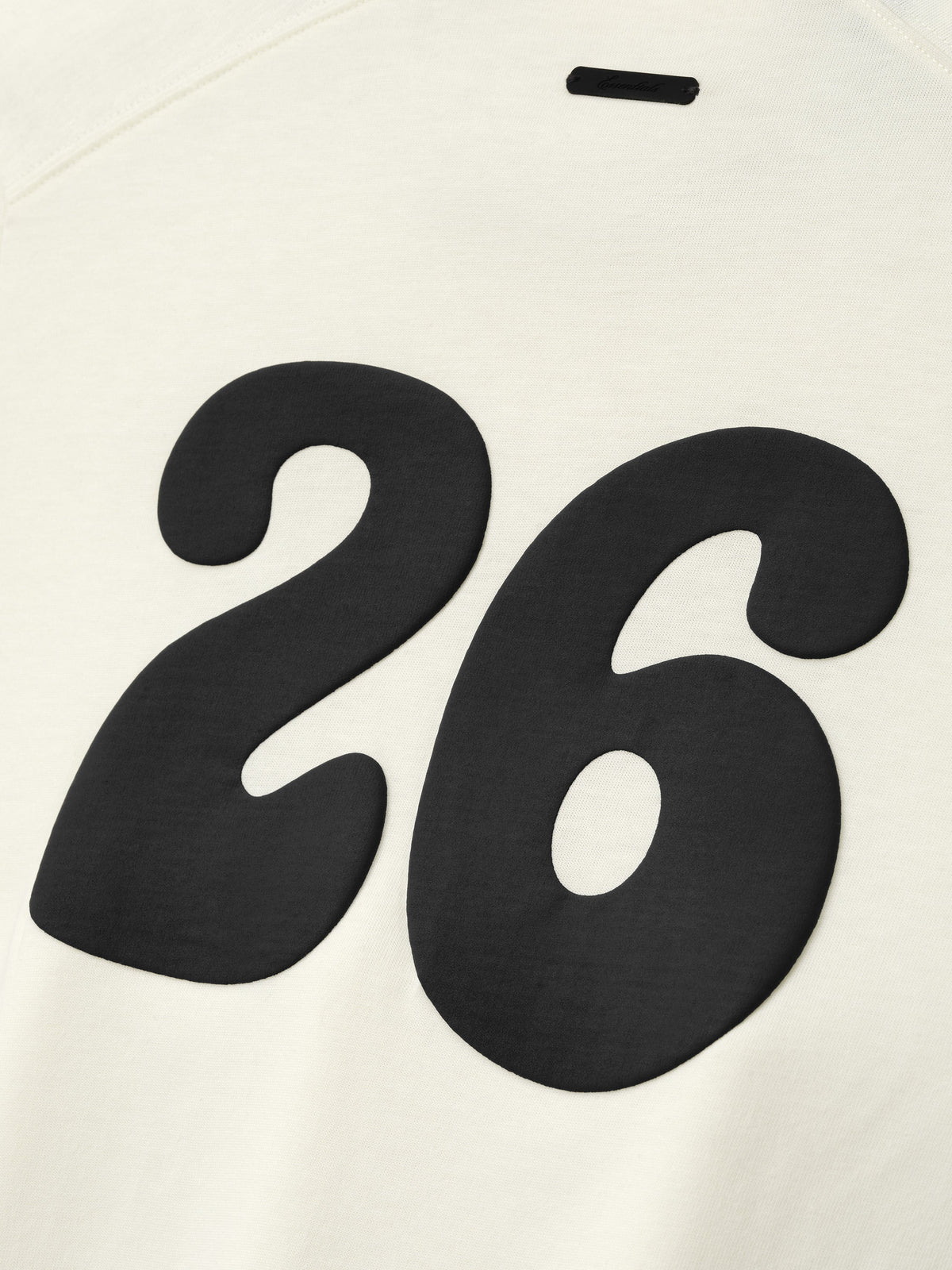 Womens Tri-Blend Classic Fit Long Sleeve Tee - Ivory - Image 3