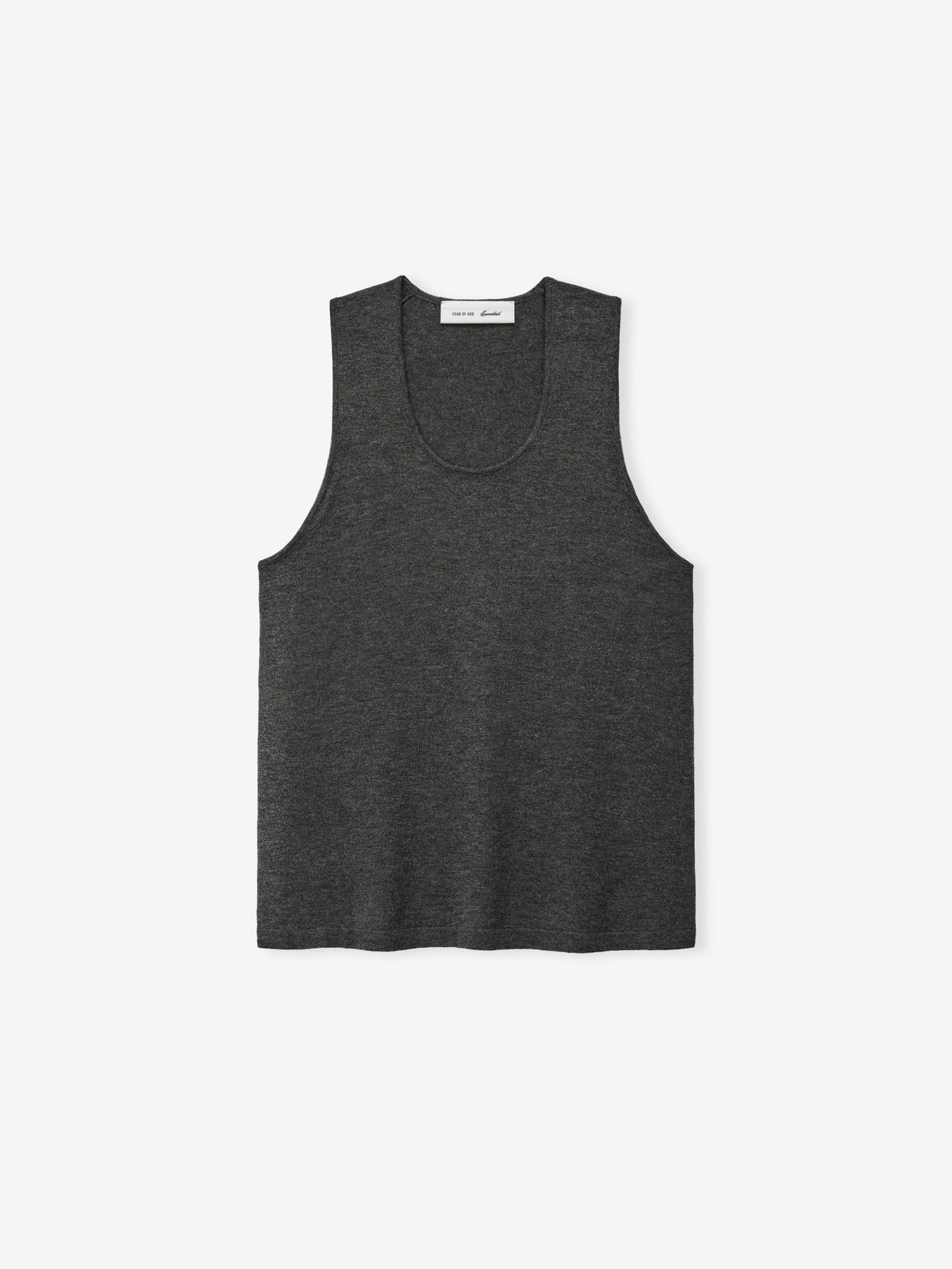 Womens Soft Knit Classic Tank - Iron Grey - Image 1