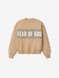 Womens Paneled Classic Sweatshirt - Ginger - Image 1